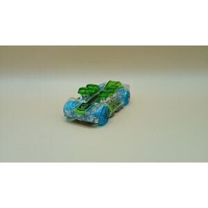 2004 Hot Wheels Clear & Green What 4-2 Diecast Race Car